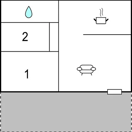 2 Bedroom Cozy In Appartement *