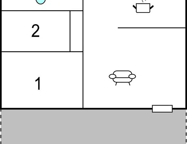 2 Bedroom Cozy In Apartamento *